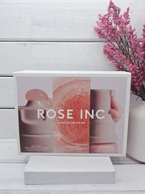 ROSE INC Glow On The Go Set - $61